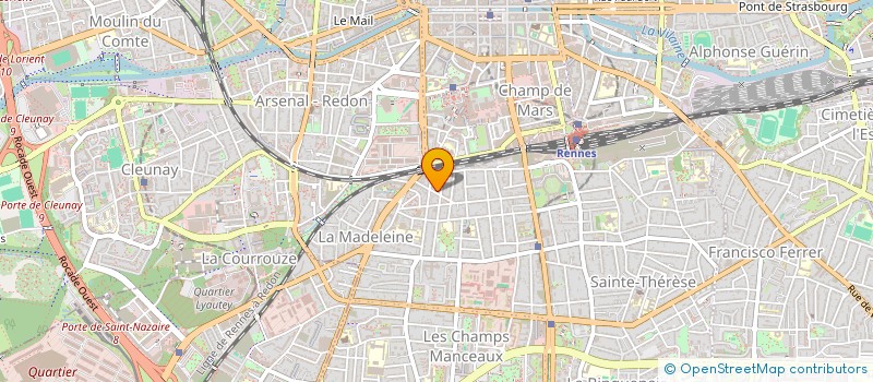 localisation de l'entreprise ASS COPRO 14 R ALAIN BOUCHART  RENNES