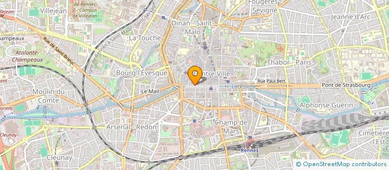 localisation de l'entreprise ASS COPRO 16 QUAI DUGUAY TROUIN  RENNES