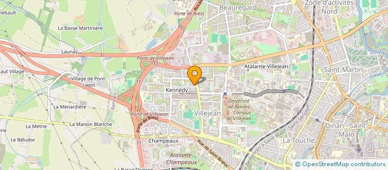 localisation de l'entreprise ASS COPRO 2 AU 8 R DU NIVERNAIS  RENNES