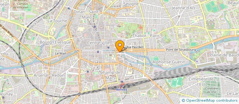 localisation de l'entreprise ASS COPRO 2 R JOSEPH SAUVEUR  RENNES