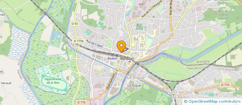 localisation de l'entreprise ASS COPRO 2 R THIERS  REDON