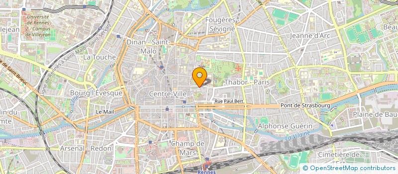 localisation de l'entreprise ASS COPRO 2 RUE MARTENOT  RENNES