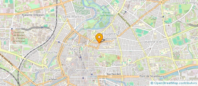 localisation de l'entreprise ASS COPRO 20 R DE VINCENNES  RENNES