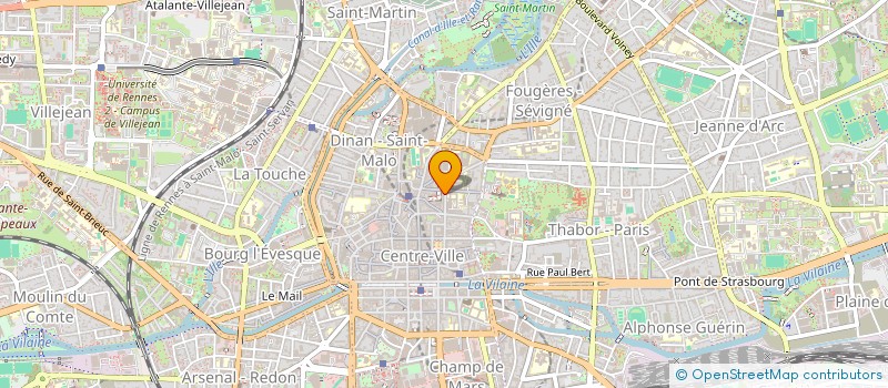 localisation de l'entreprise ASS COPRO 21 RUE HOCHE  RENNES