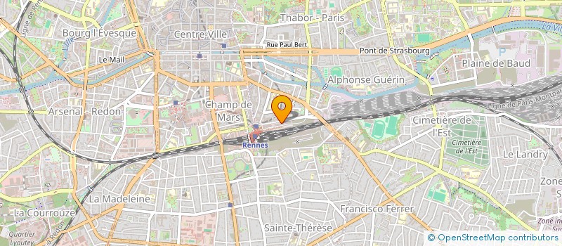 localisation de l'entreprise ASS COPRO 24 BD SOLFERINO  RENNES