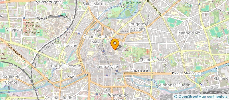 localisation de l'entreprise ASS COPRO 24 RUE SAINT MELAINE  RENNES