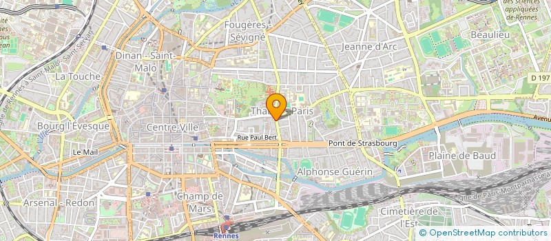 localisation de l'entreprise ASS COPRO 25 CHATEAUDUN  RENNES