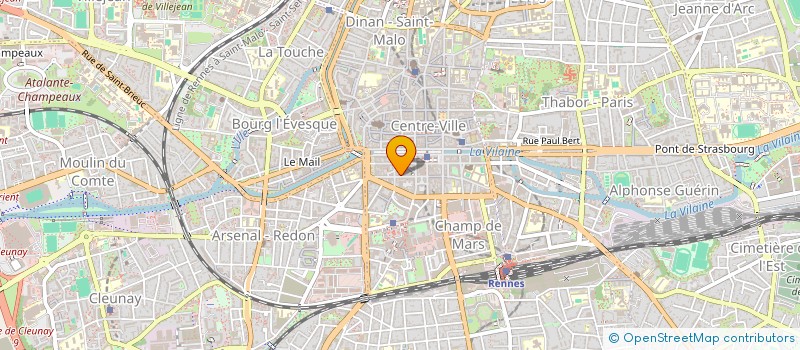 localisation de l'entreprise ASS COPRO 26 RUE POULLAIN DUPARC  RENNES