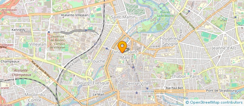 localisation de l'entreprise ASS COPRO 27 RUE LEGRAVEREND  RENNES