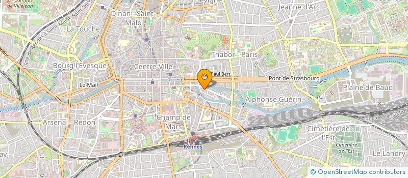 localisation de l'entreprise ASS COPRO 28 RUE DUPONT DES LOGES  RENNES