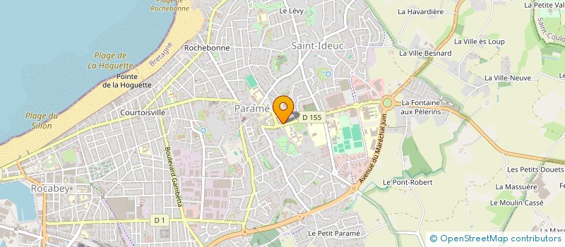 localisation de l'entreprise ASS COPRO 3 BD DE CABCALE  SAINT-MALO