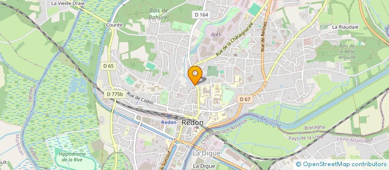 localisation de l'entreprise ASS COPRO 3 R DE LA BARRE  REDON