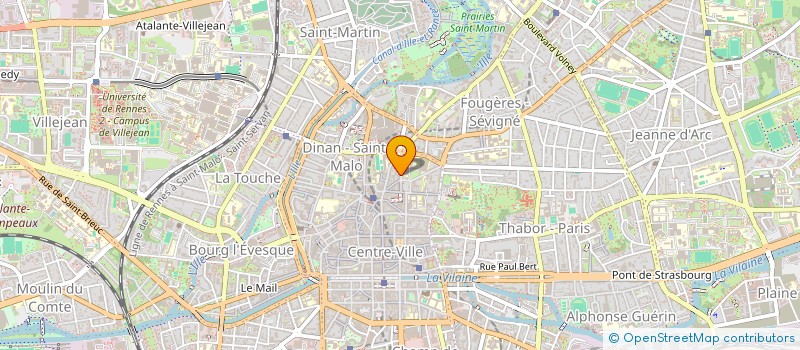 localisation de l'entreprise ASS COPRO 3 R DE ROBIEN  RENNES