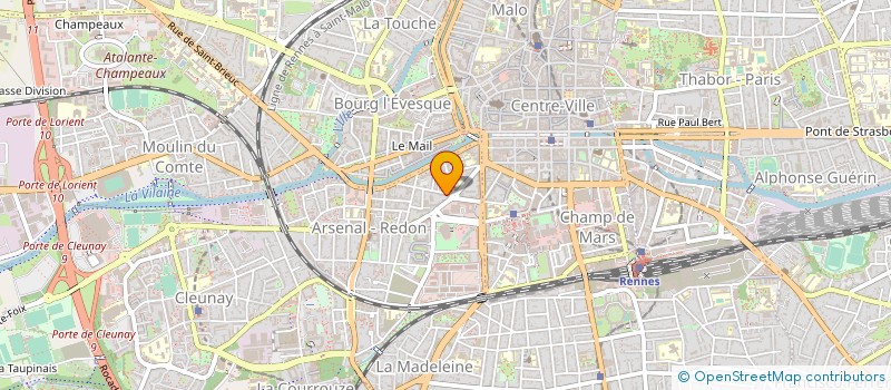 localisation de l'entreprise ASS COPRO 3 RUE DES TRENTE  RENNES