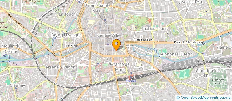 localisation de l'entreprise ASS COPRO 36 R VASSELOT  RENNES