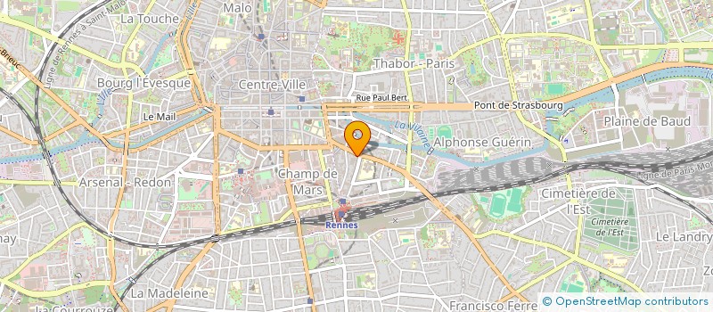 localisation de l'entreprise ASS COPRO 36 RUE SAINT HELIER  RENNES