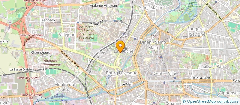 localisation de l'entreprise ASS COPRO 37 BD DE VERDUN  RENNES