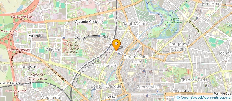 localisation de l'entreprise ASS COPRO  RENNES