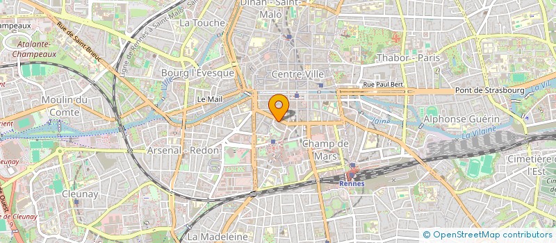 localisation de l'entreprise ASS COPRO 39 39B BD DE LA LIBERTE  RENNES