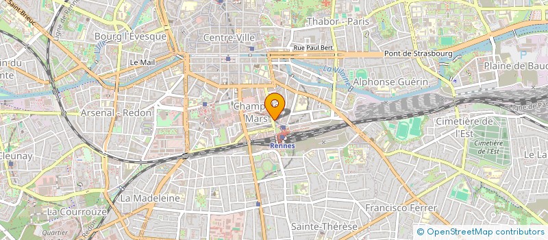 localisation de l'entreprise ASS COPRO 39 RUE MAGENTA  RENNES