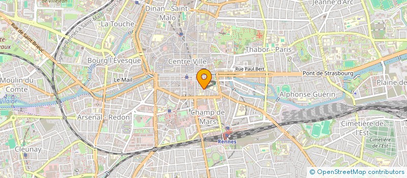 localisation de l'entreprise ASS COPRO 42 RUE VASSELOT  RENNES