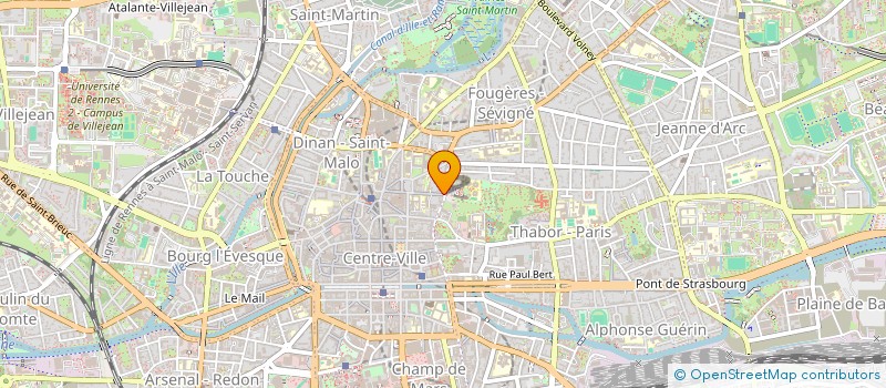 localisation de l'entreprise ASS COPRO 49 RUE SAINT MELAINE  RENNES