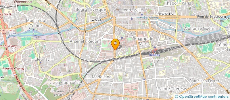 localisation de l'entreprise ASS COPRO 55 BD DE LA TOUR D'AUVERGNE  RENNES