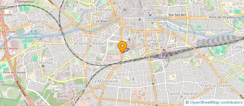 localisation de l'entreprise ASS COPRO 57 BD DE LA TA  RENNES