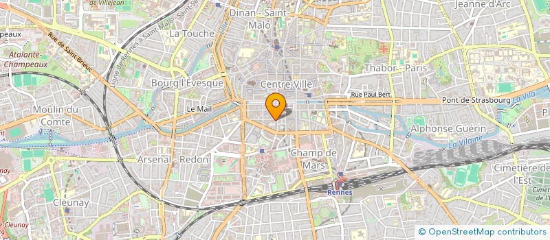 localisation de l'entreprise ASS COPRO 7 & 9 R POULLAIN DUPARC  RENNES