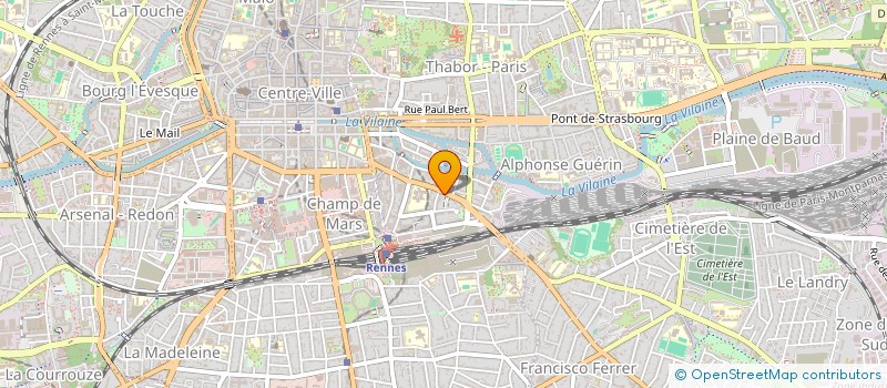 localisation de l'entreprise ASS COPRO 72 RUE SAINT HELIER  RENNES