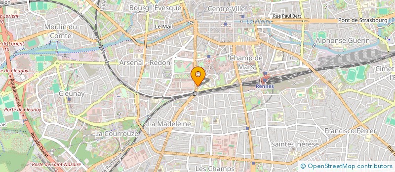 localisation de l'entreprise ASS COPRO 73 BD DE LA TOUR D AUVERGNE  RENNES