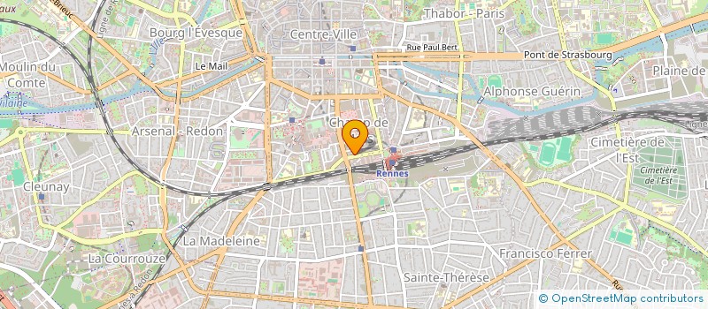 localisation de l'entreprise ASS COPRO 9 BD DE BEAUMONT  RENNES