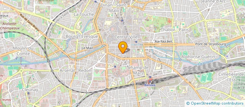 localisation de l'entreprise ASS COPRO 9 R DE NEMOURS  RENNES