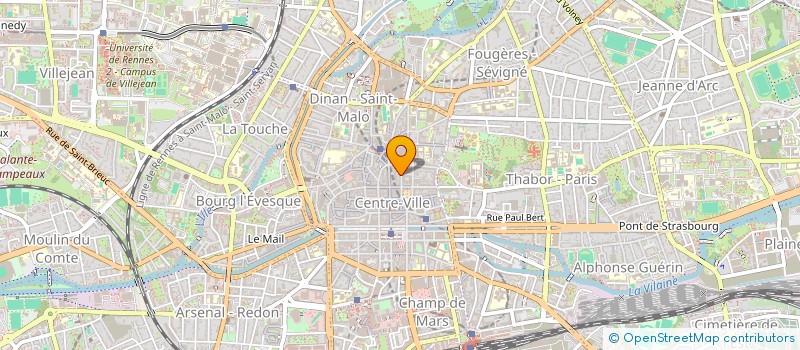 localisation de l'entreprise ASS COPRO 9 R SALOMON DE BROSSE  RENNES