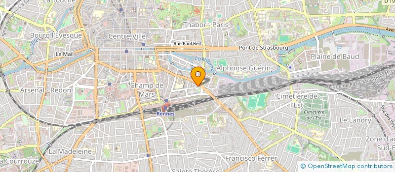 localisation de l'entreprise ASS COPRO 95 RUE SAINT HELIER  RENNES