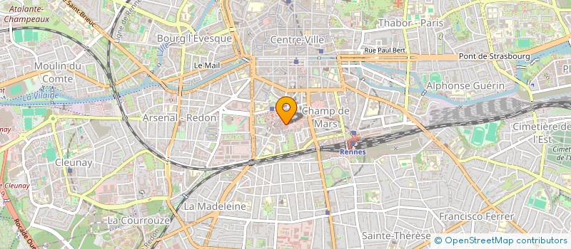 localisation de l'entreprise ASS COPRO CTRE CIAL COLOMBIA  RENNES