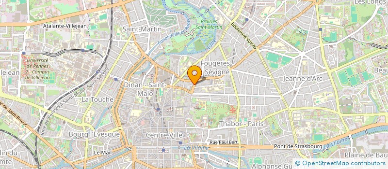 localisation de l'entreprise ASS COPRO DU 37 R JEAN GUEHENNO  RENNES