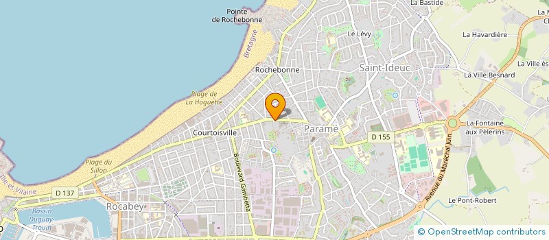 localisation de l'entreprise ASS COPRO IM 55 RUE SCHUMAN  SAINT-MALO