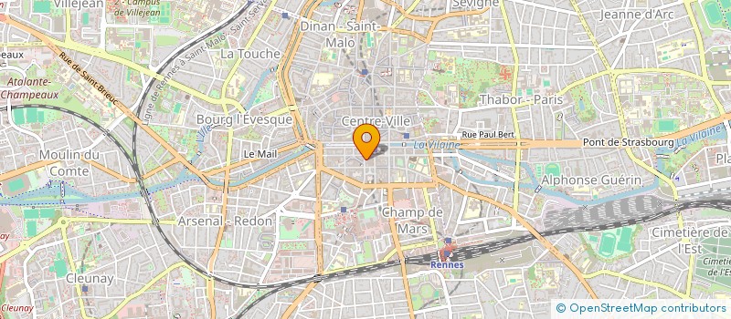 localisation de l'entreprise ASS COPRO IMM 1 R DE NEMOURS  RENNES