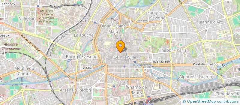 localisation de l'entreprise ASS COPRO IMM 1 R DE TOULOUSE  RENNES