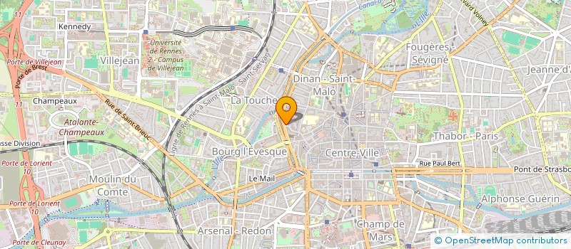 localisation de l'entreprise ASS COPRO IMM LOUISVILLE 2  RENNES