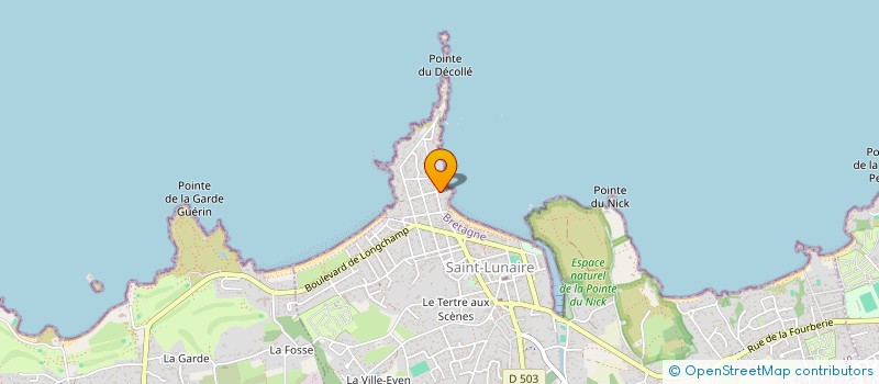 localisation de l'entreprise ASS COPRO LE GRAND HOTEL  SAINT-LUNAIRE