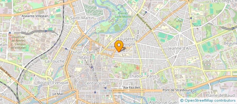 localisation de l'entreprise ASS COPRO LES ARCHER 1  RENNES