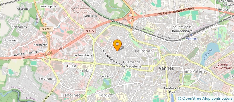 localisation de l'entreprise ASS.COPRO.RESIDENCE LE LIBERTY à VANNES