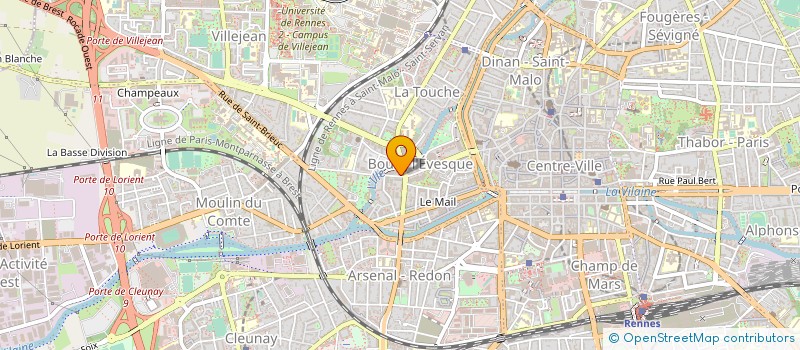 localisation de l'entreprise ASS COPRO RESIDENCE LE TRIMARAN  RENNES