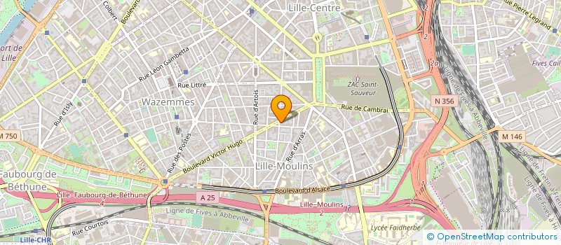 localisation de l'entreprise ASS COPRO RESIDENCE LE TRIPORTEUR à LILLE