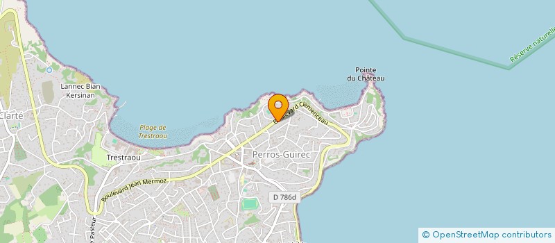 localisation de l'entreprise ASS COPRO RESIDENCE PRAD ROZ à PERROS-GUIREC