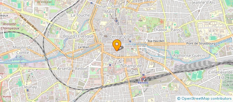 localisation de l'entreprise ASS COPRO RUE DE NEMOURS FOND DE COUR à RENNES