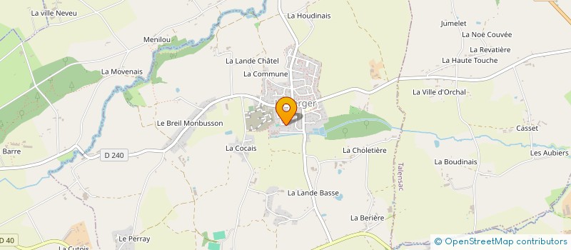 localisation de l'entreprise ASS COPRO RUE DES GRIPPAUX  MONTFORT-SUR-MEU