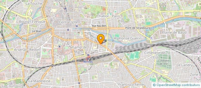 localisation de l'entreprise ASS COPROPRIETE  RENNES